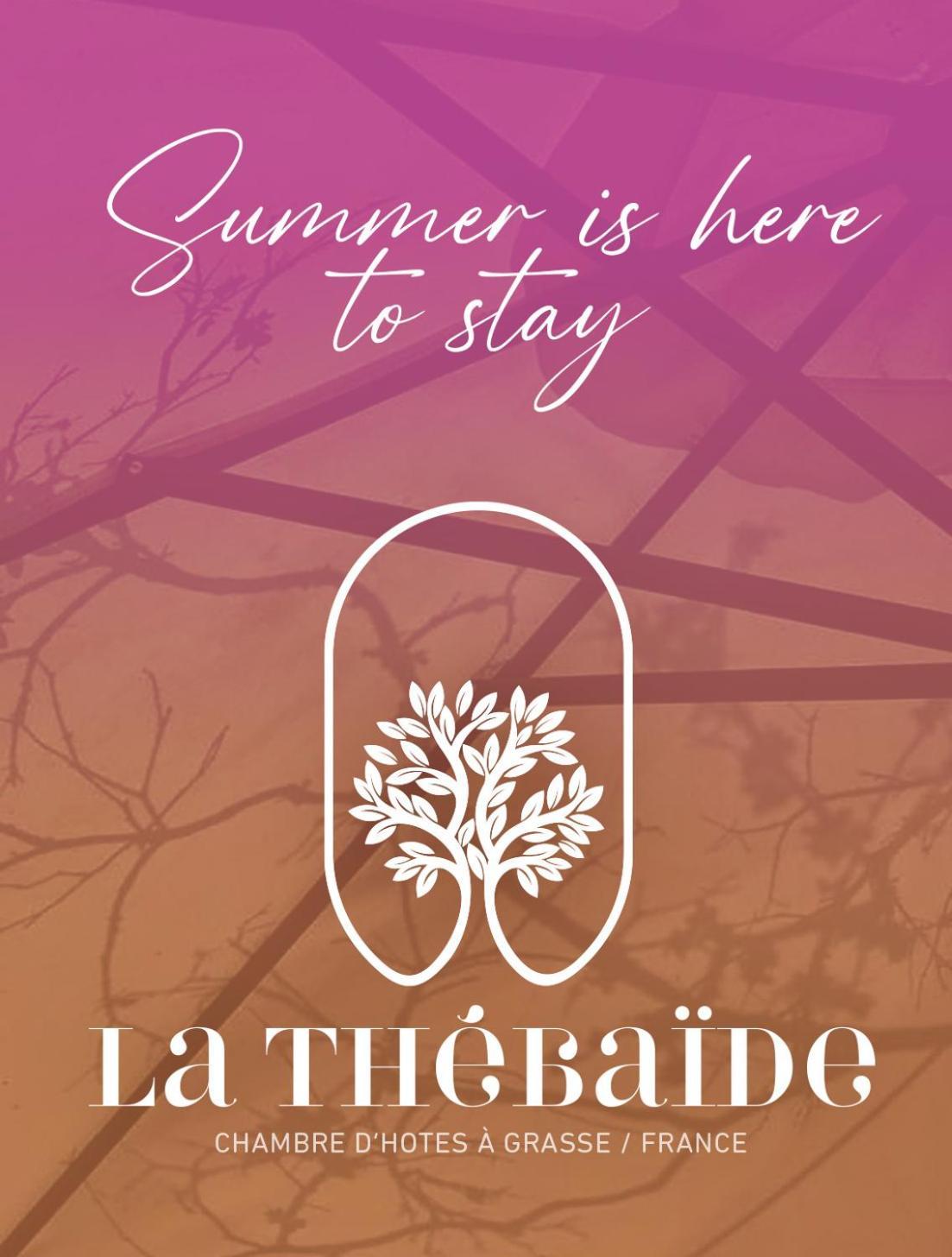 La Thebaide Bed & Breakfast Grasse Exterior photo